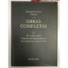 Obras completas II. -Su único hijo - Proyectos novelescos y framgmentos narrativos