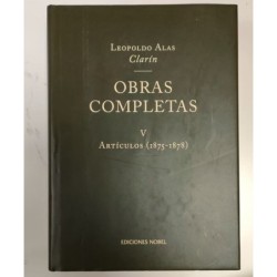 Obras completas V -Artículos 1875-1878-