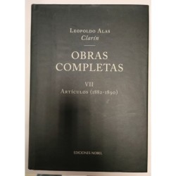Obras completas VII -Artículos 1882-1890-