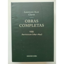 Obras completas VIII -Artículos 1891-1894-