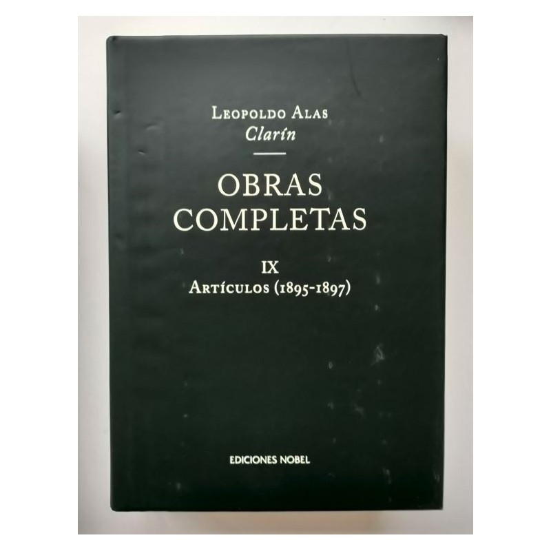 Obras completas IX -Artículos 1895-1897-