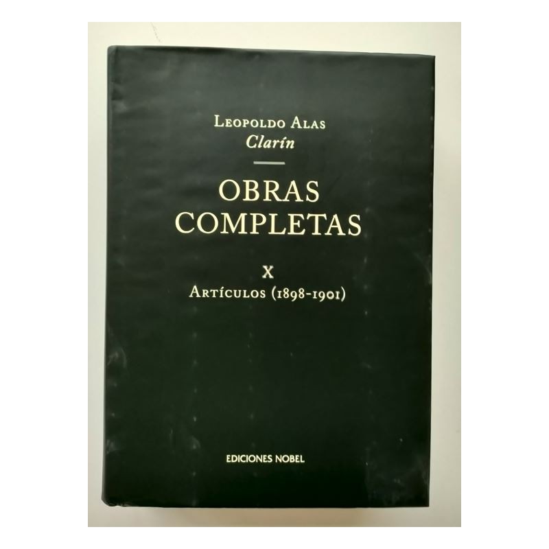 Obras completas X -Artículos 1898-1901-
