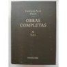 Obras completas XI -Varia-