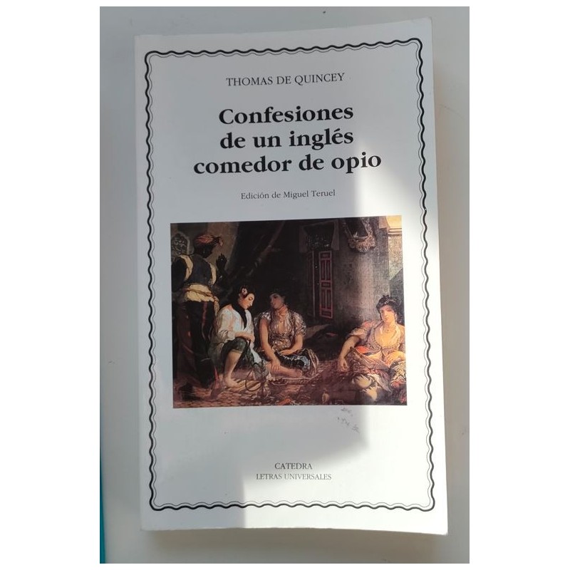 Confesiones de un inglés comedor de opio