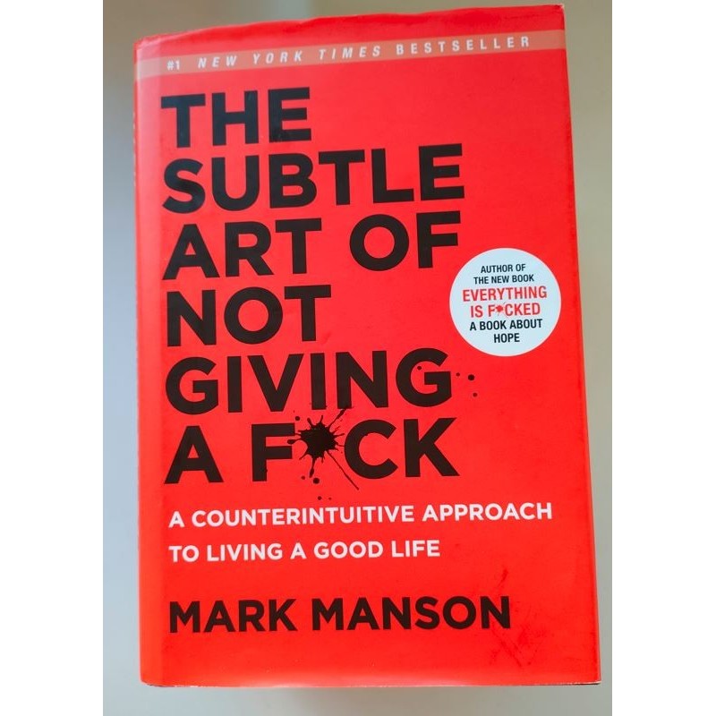 The subtle art of not giving a fuck