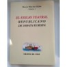 El exilio teatral republicano de 1939 en Europa