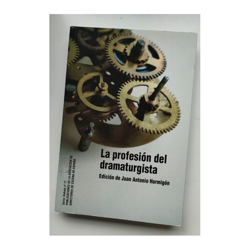 La profesión de dramaturgista