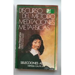 Discuros del método. Meditaciones metafísicas