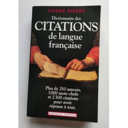 Dictionaire des citations de langue française