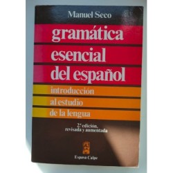 Gramática esencial del español