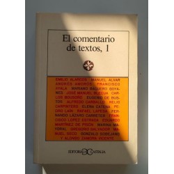El comentario de textos -1-