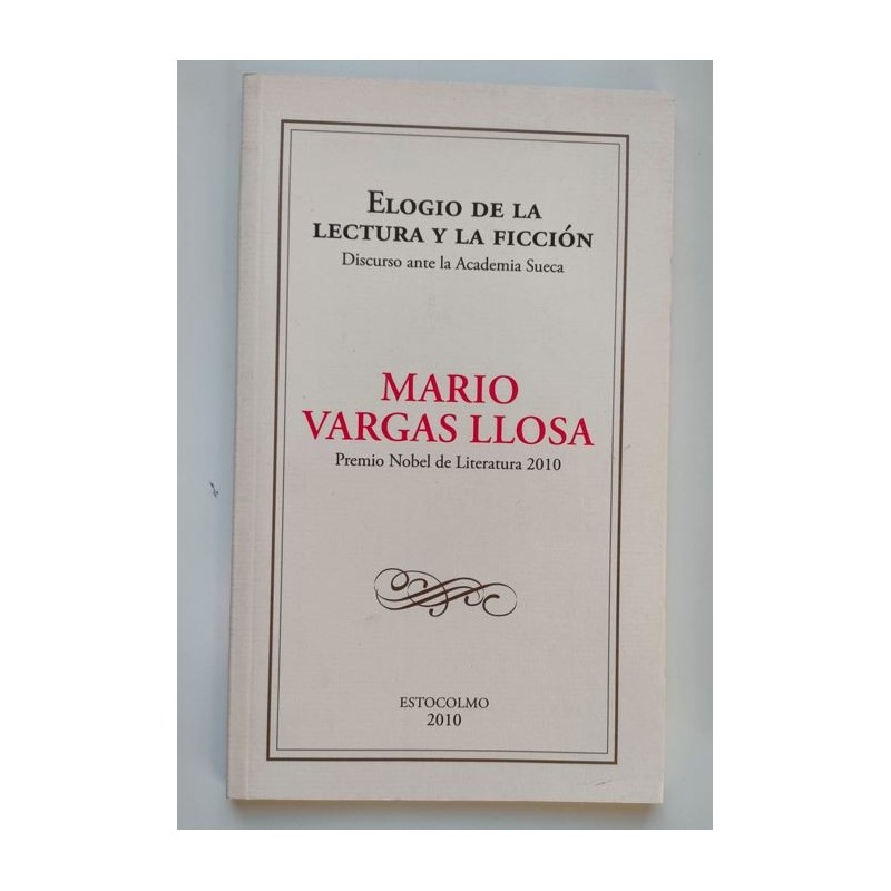 Elogio de la lectura y la ficción