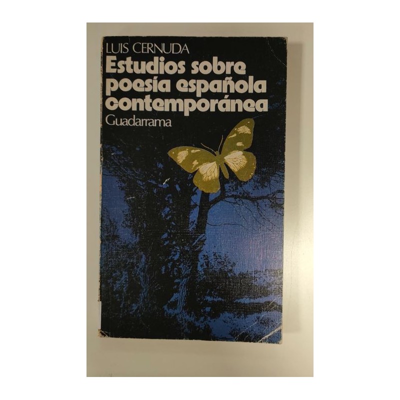 Estudios sobre poesía española contemporánea