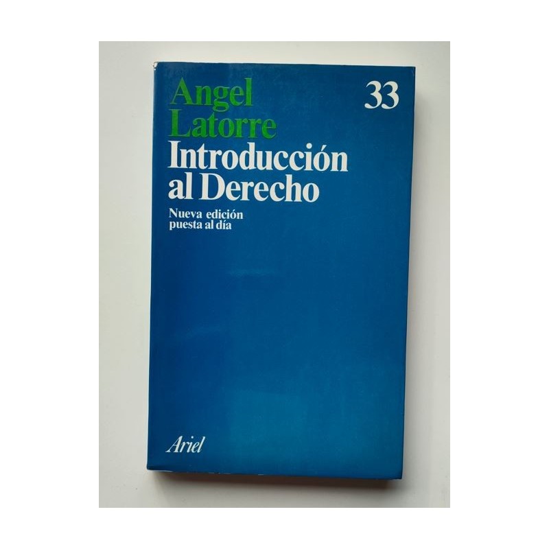 Introducción al derecho