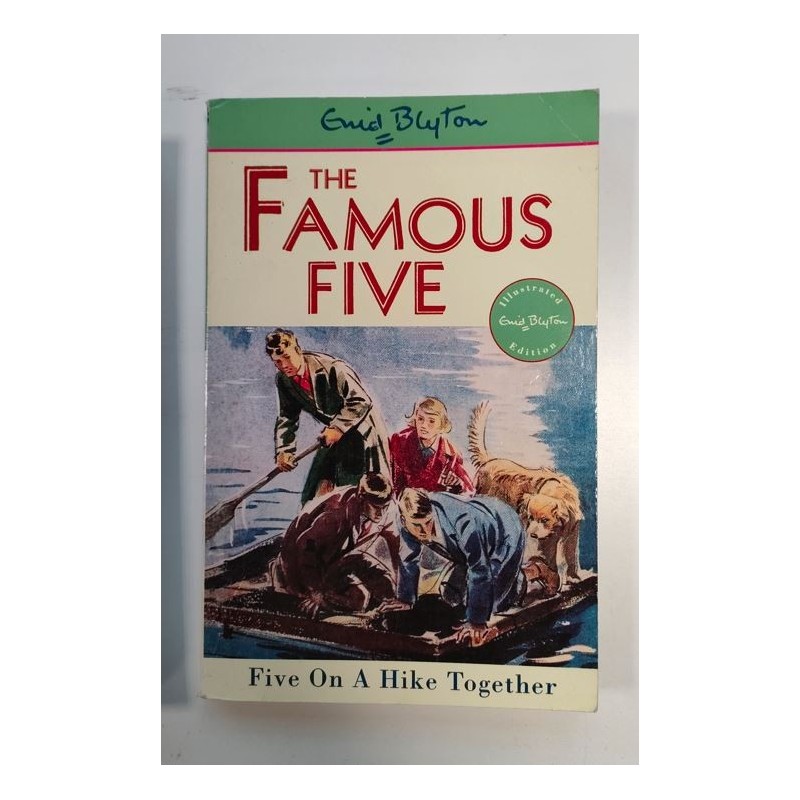 The famous five. Five on a hike together