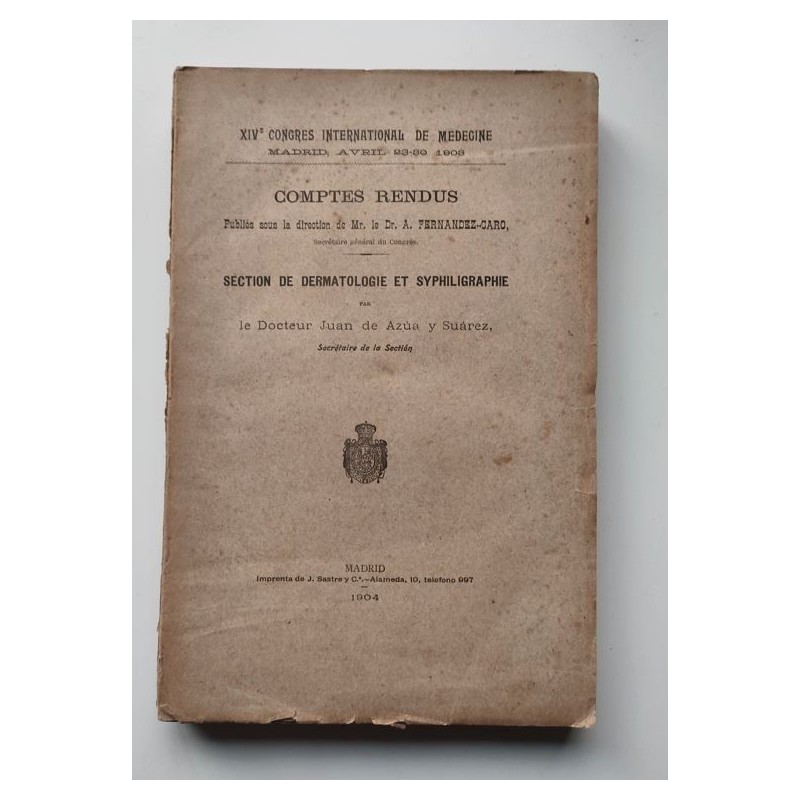 XIV Congres International de Medecine. Comptes Rendus