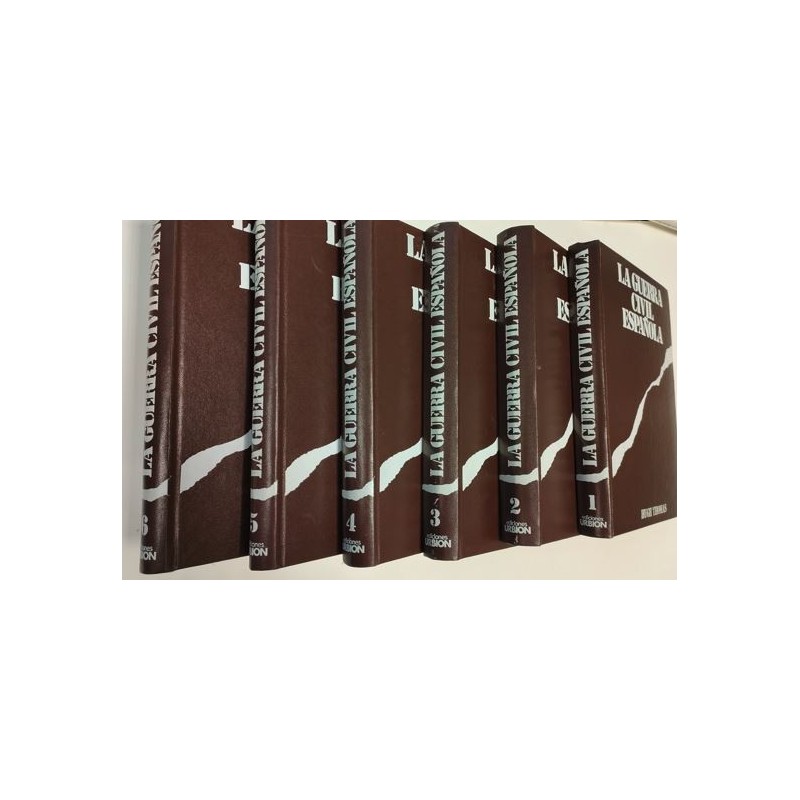 La Guerra Civil española. Enciclopedia d 6 tomos