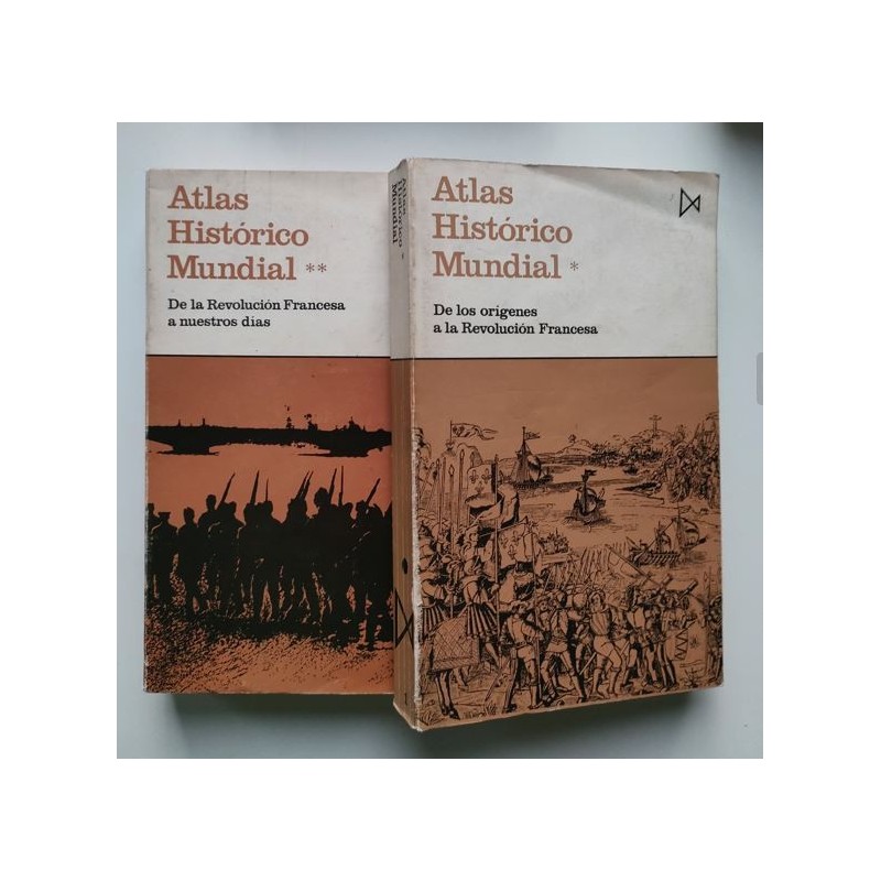 Atlas histório mundial. 2 Tomos