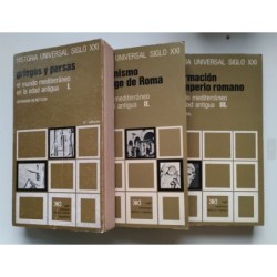 El mundo mediterráneo en la edad antigua. 3 Tomos