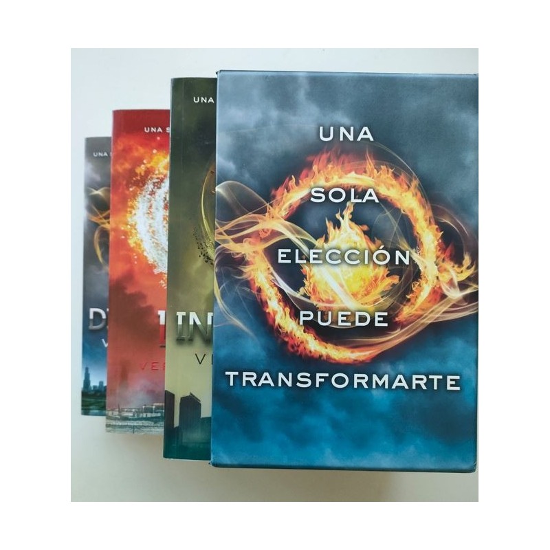 Pack estuche trilogía Divergente