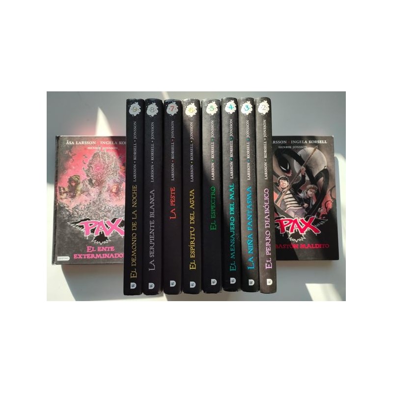 Pack de la serie PAX. Diez libros