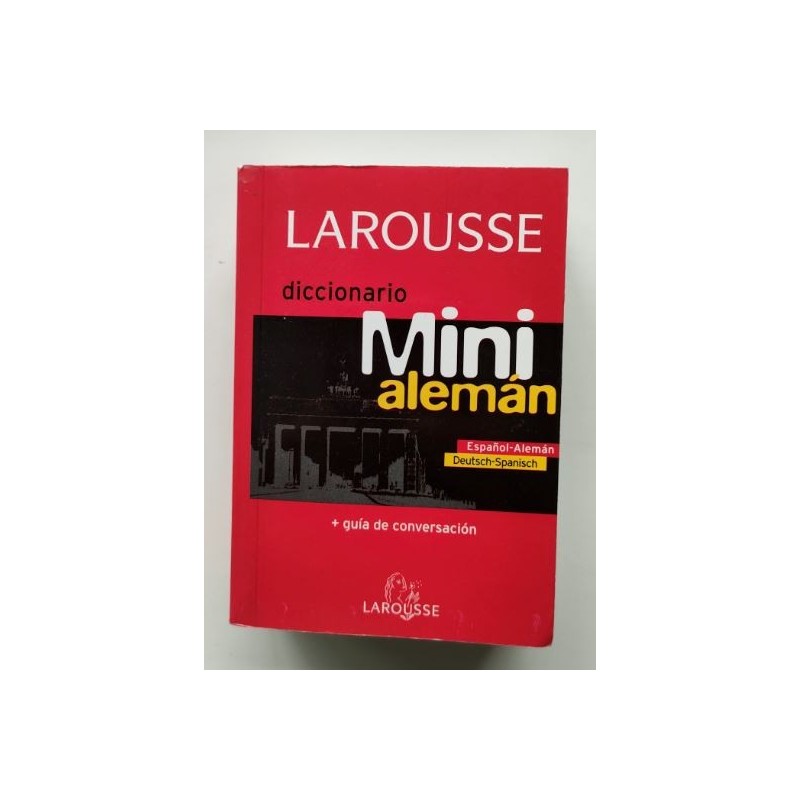 Mini diccionario de alemán