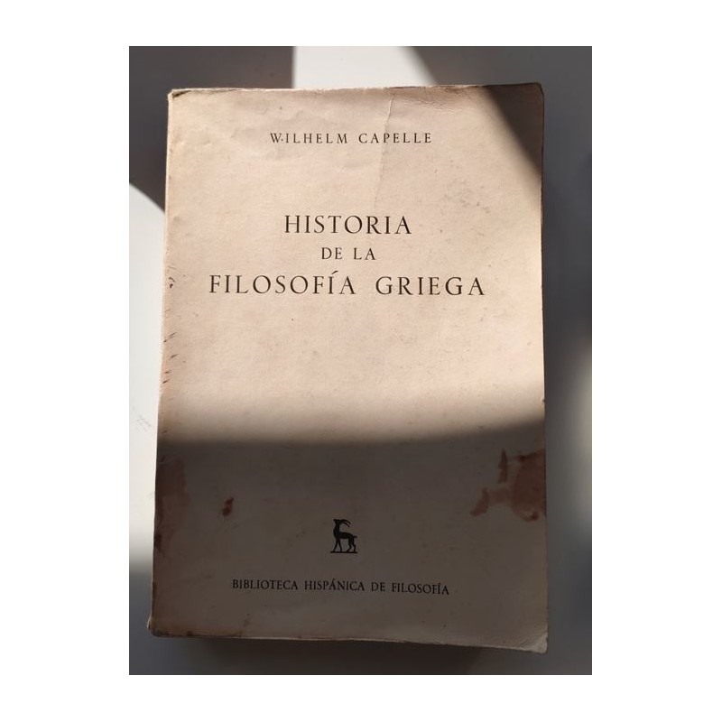 Historia de la filosofía griega