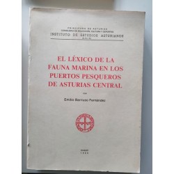 El léxico de la fauna marina en los puertos pequeros de Asturias central