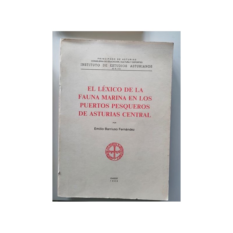 El léxico de la fauna marina en los puertos pequeros de Asturias central