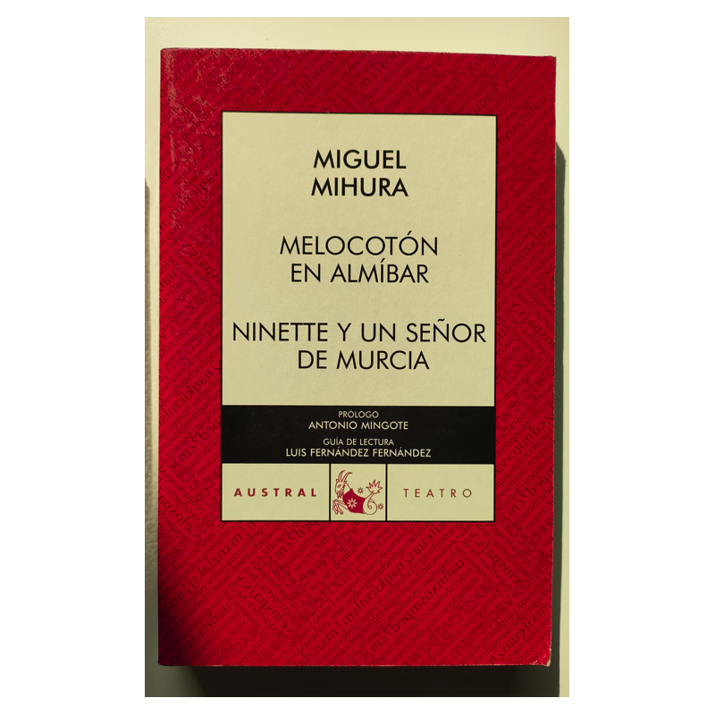 Melocotón en almíbar  Ninette y un señor de Murcia