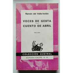 Voces de gesta  Cuento de abril