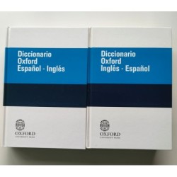 Diccionario Oxford (inglés-español, español-inglés) 2 tomos