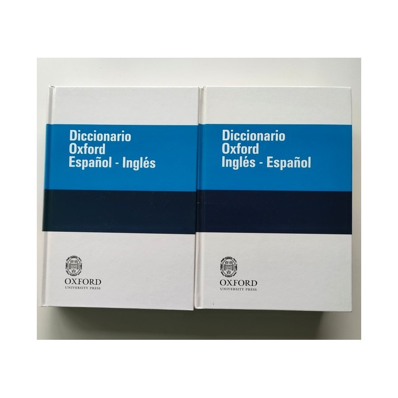 Diccionario Oxford (inglés-español, español-inglés) 2 tomos