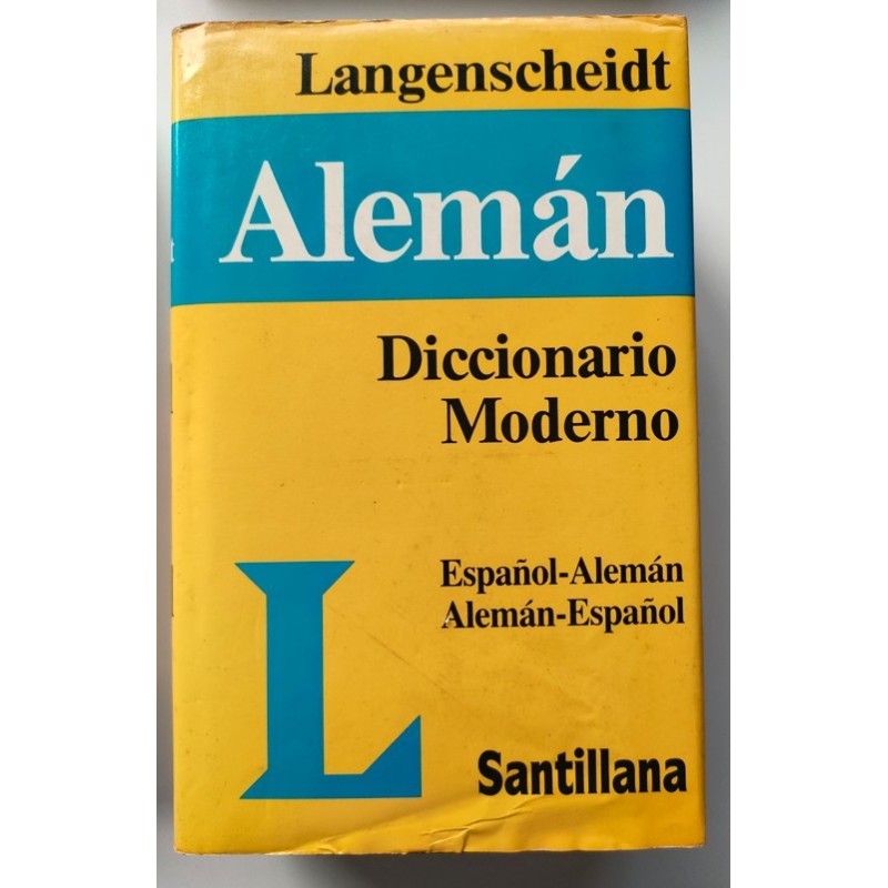 Langenscheidt alemán diccionario moderno