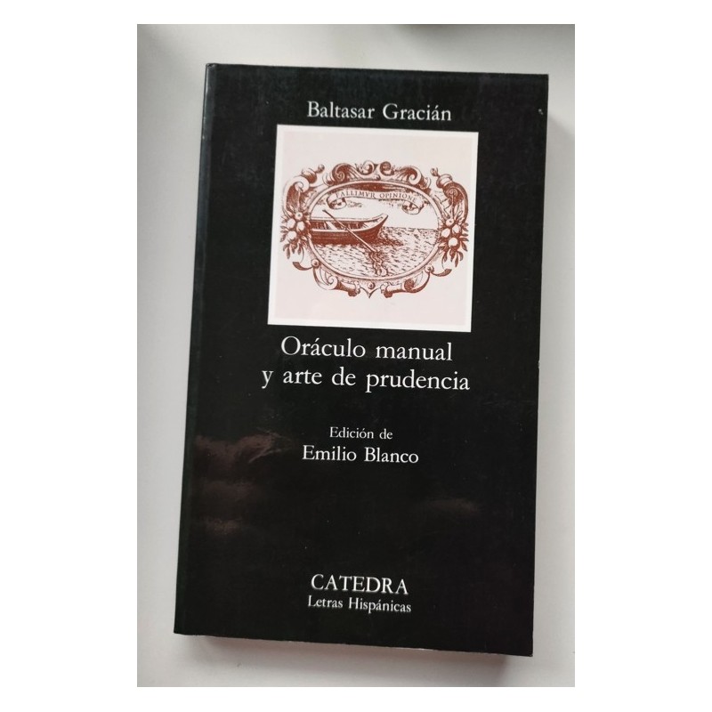 Oráculo manual y el arte de la prudencia