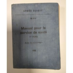 Manuel pour le service de santé (1 parie)