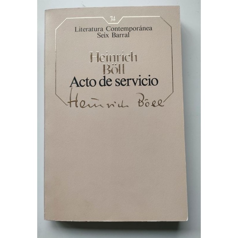 Acto de servicio