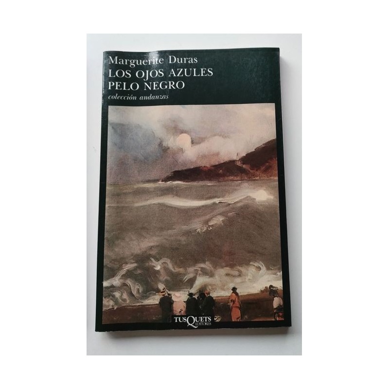 Los ojos azules, pelo negro